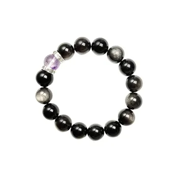 Many Blessings Obsidian Bracelets Unisex
