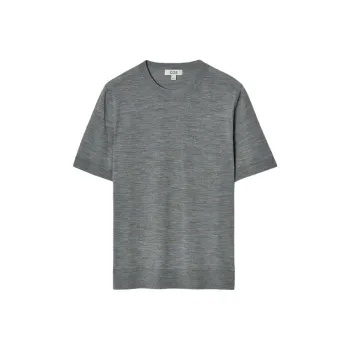 COS T Shirts Men Gray