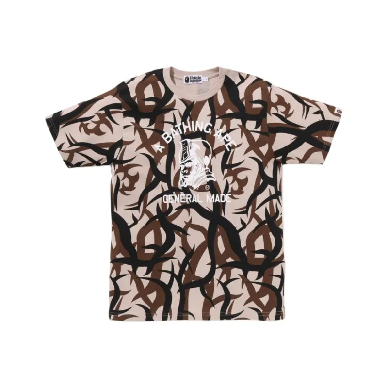 Bape Trial Camo General Tee-0