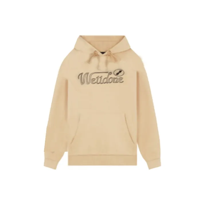 WE11DONE Sweatshirt Unisex Yellow-0