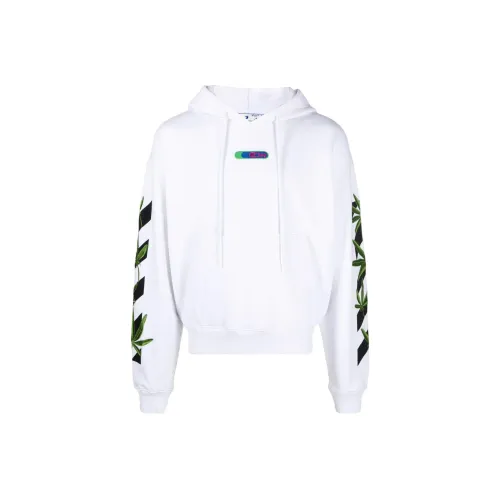 OFF WHITE Weed Arrows Over Hoodie