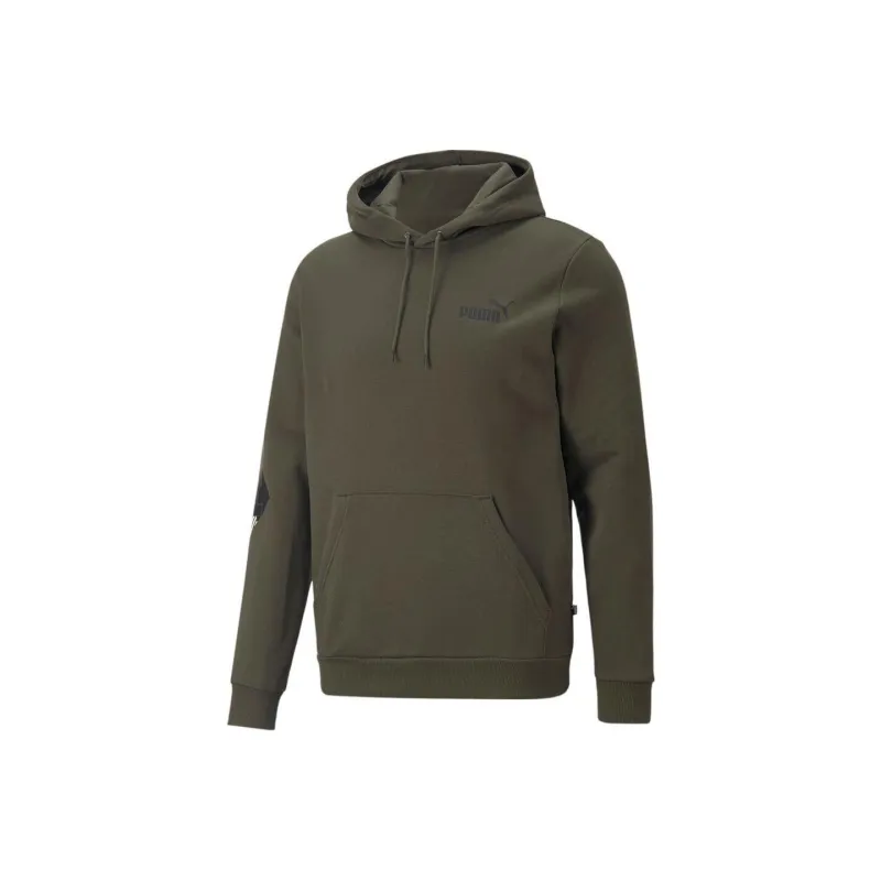 PUMA Sweatshirt Men's Olive Green-0
