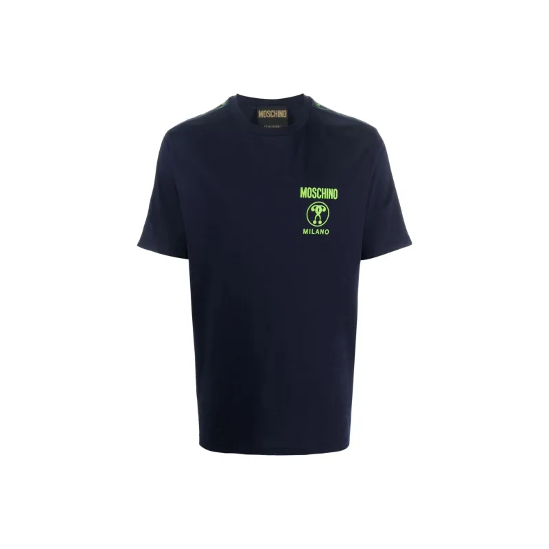 MOSCHINO Logo tape Detail T shirt-0