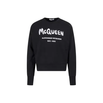 Alexander McQueen SS22 Sweatshirt Men's Black