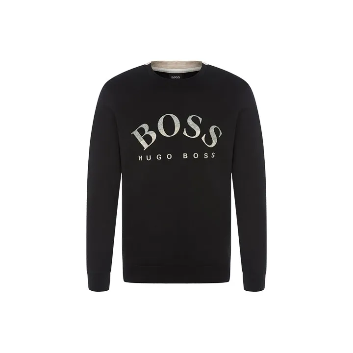 HUGO BOSS Sweatshirts Men Black-0