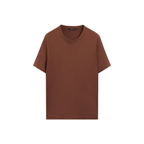 Massimo Dutti T Shirt Men's Brown