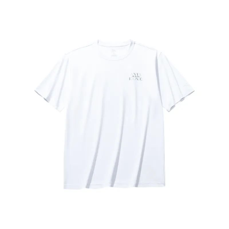 Anta Life Collection T Shirt Men's Snowflake White-0