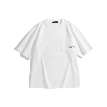 PEACEBIRD MEN Eye C Collaboration Series T Shirt Men's White