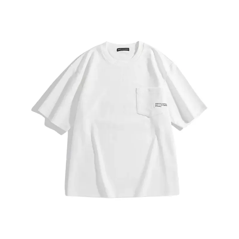 PEACEBIRD MEN Eye C Collaboration Series T Shirt Men's White-0