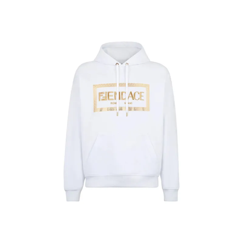 FENDI x VERSACE SS22 Sweatshirt Men's White-0