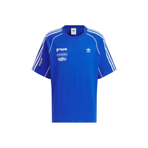 Adidas Originals MOTORCORE T SHIRT T Shirt Men's Royal Blue