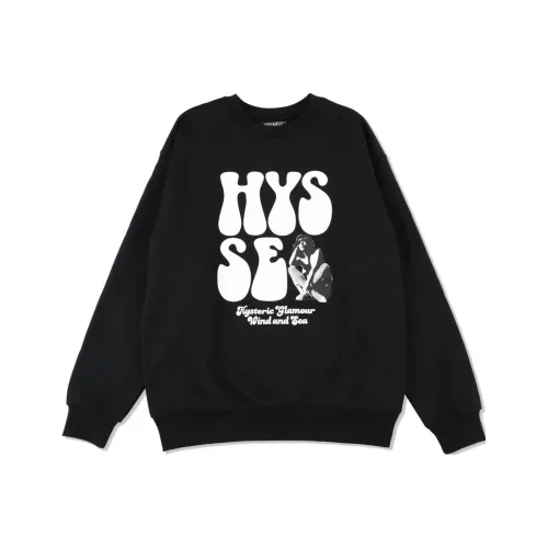 HYSTERIC GLAMOUR x WIND AND SEA Sweatshirt Men's Black