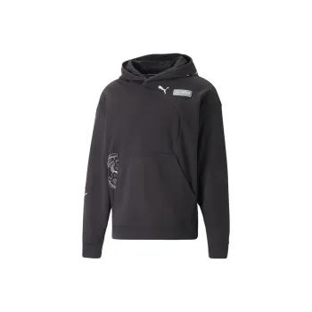 PUMA Hoodie Statement Mercedes-AMG Petronas Motorsport Sweatshirt Men's Black
