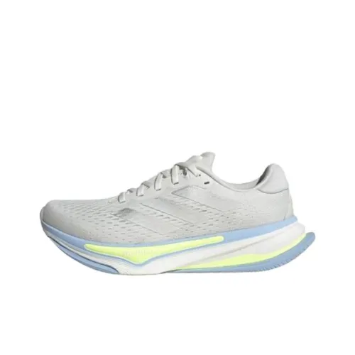Adidas Supernova Prima Anti Slip Wear Resistant Low Top Casual Running Shoes Men's White