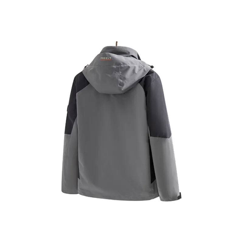 Quiksilver Water Resistant Windproof And Rainproof Windbreaker Jacket Unisex-1