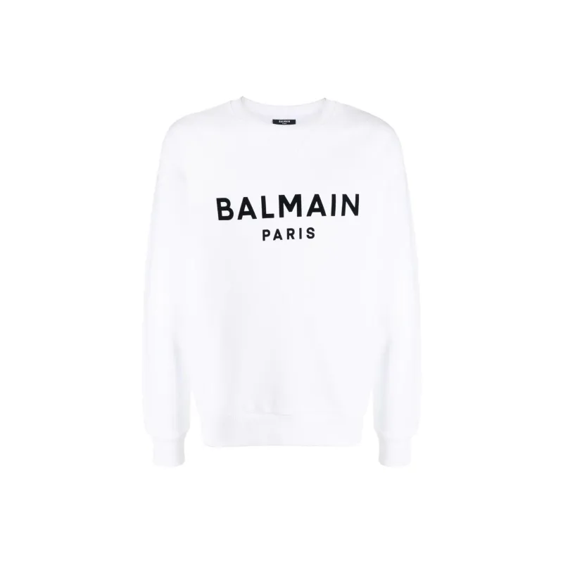BALMAIN Sweatshirts Men White-0