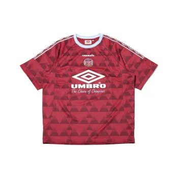 Umbro SS24 SIDE TAPE Collection T-Shirt Unisex Red