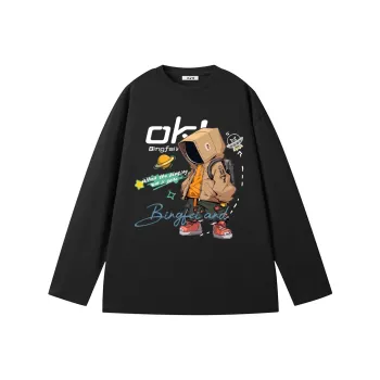 Ice Flying T Shirt Spring And Fall Unisex