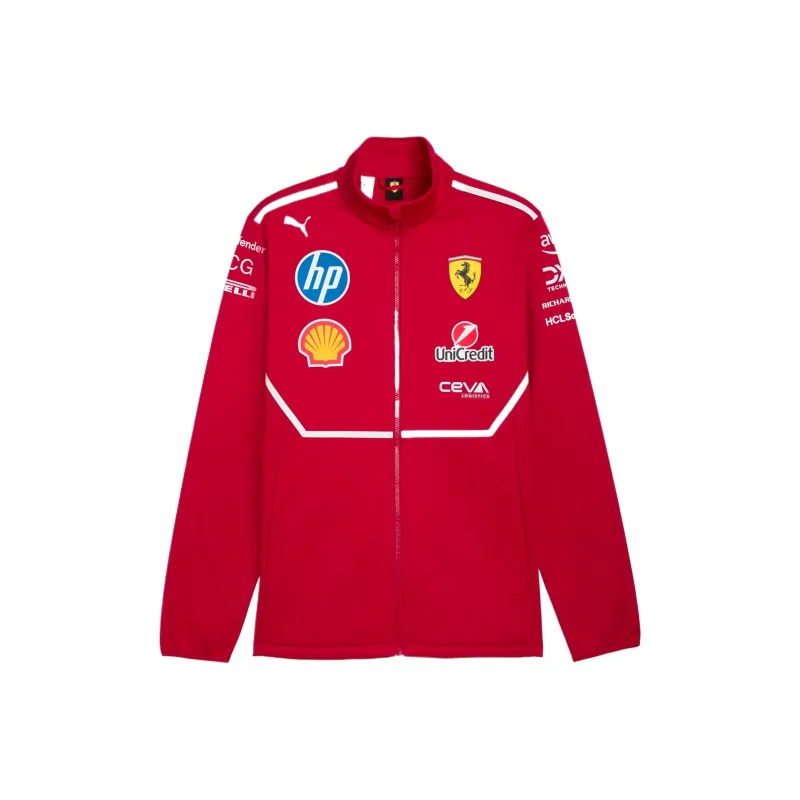 PUMA x SCUDERIA FERRARI Jacket Men's Dark Cherries-0