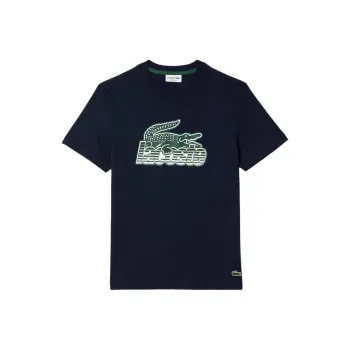 LACOSTE T Shirt Men's Navy Blue