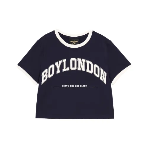 Boy London T Shirt Women's Navy Blue