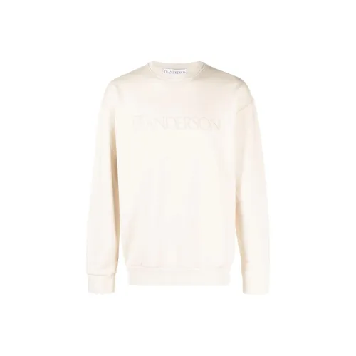 JW Anderson Logo embroidered Cotton Sweatshirt