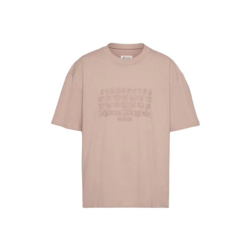 Maison Margiela Logo Embroidered T Shirt-0