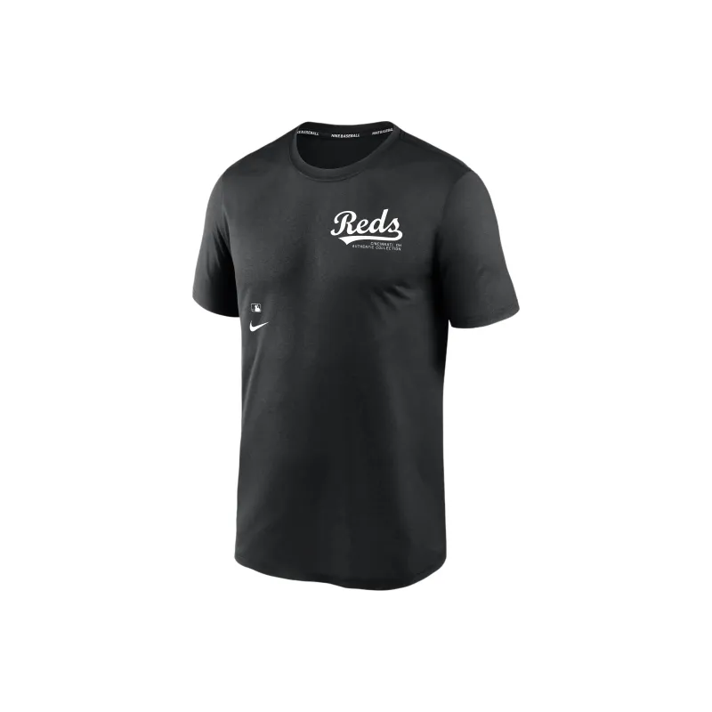 Nike T-Shirt Cincinnati Reds Men's Black-0