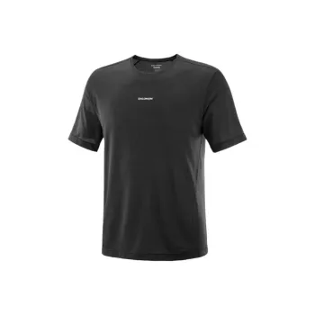 SALOMON SHKout Core T Shirt Men's Pitch Black