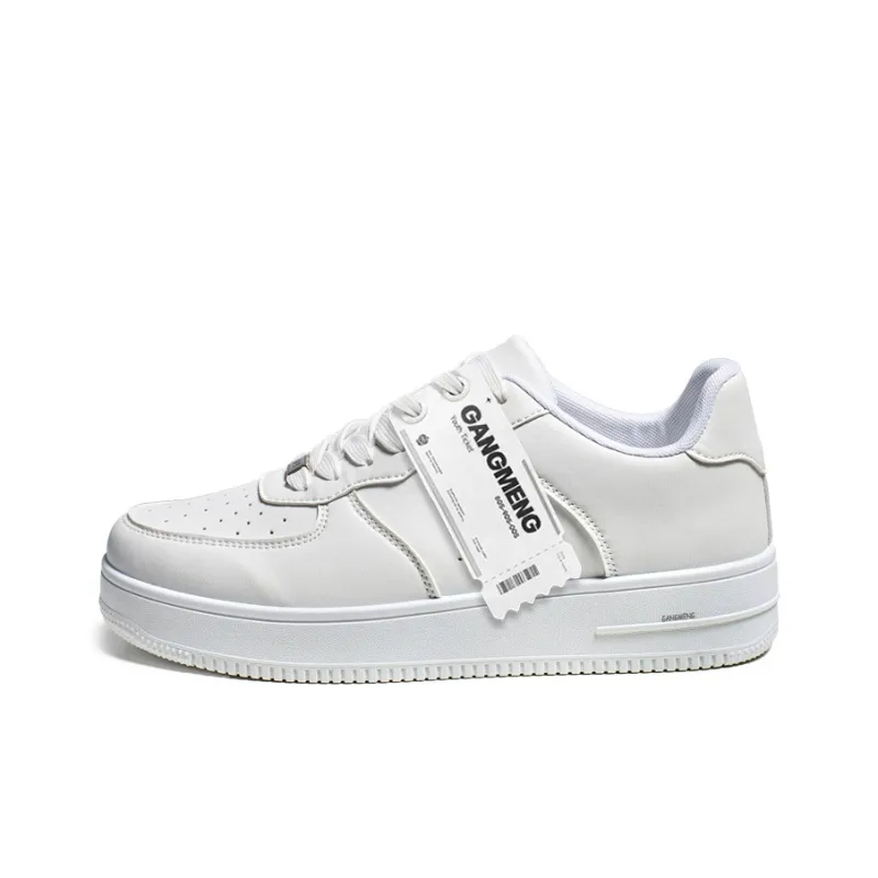 Hong Kong Meng Slip Resistant, Waterproof, Lightweight Low Top Skateboard Shoes Men's-1