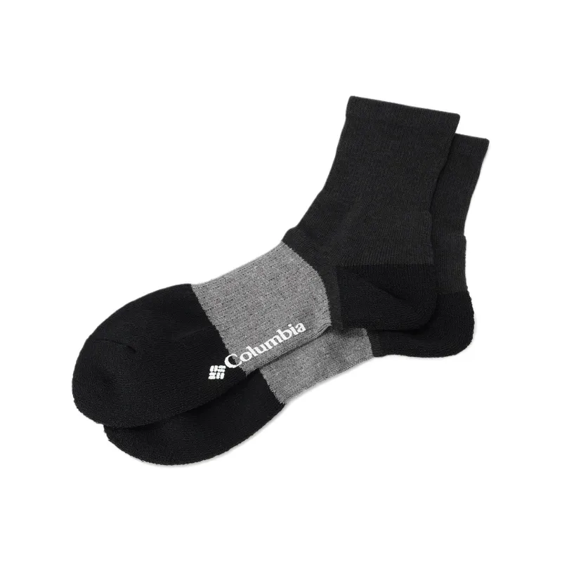Columbia Mazamari Reserve Mid Calf Socks Unisex 1 Pack Black-0
