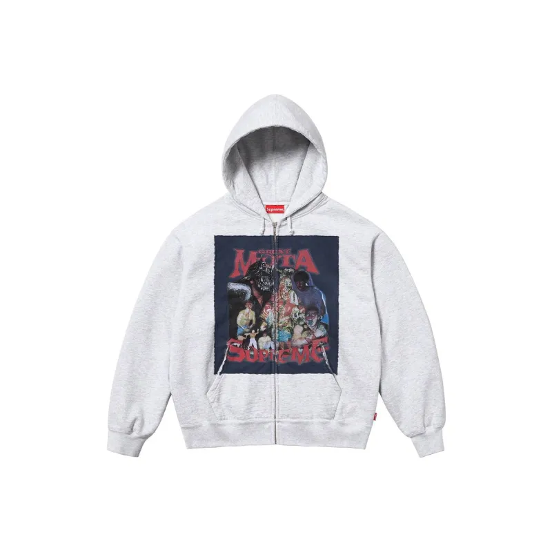 Supreme Muta Zip Up Hooded Sweatshirt-1