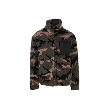 Valentino Camouflage Printed Long Sleeved Jacket