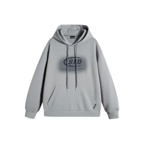 SIDEEFFECT Hooded Loose Fit Sweatshirt Unisex