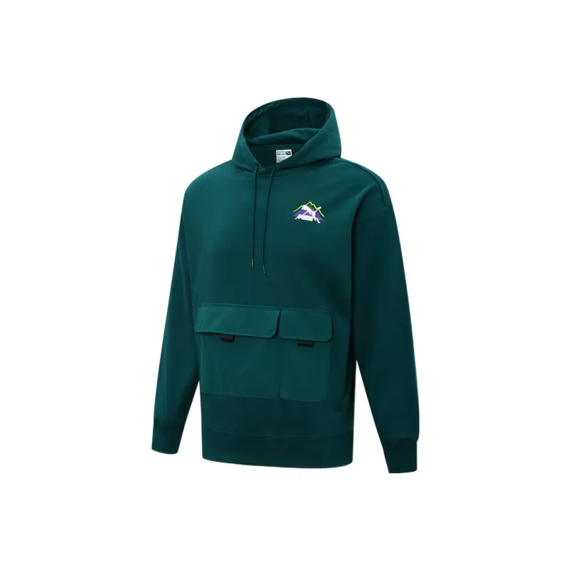 PUMA Sweatshirts Men Green-0
