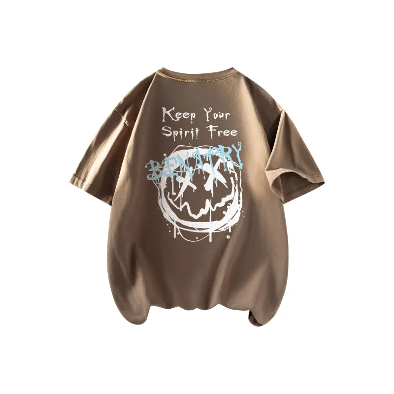 BENATRY T-Shirt Unisex Black Gray Color-6