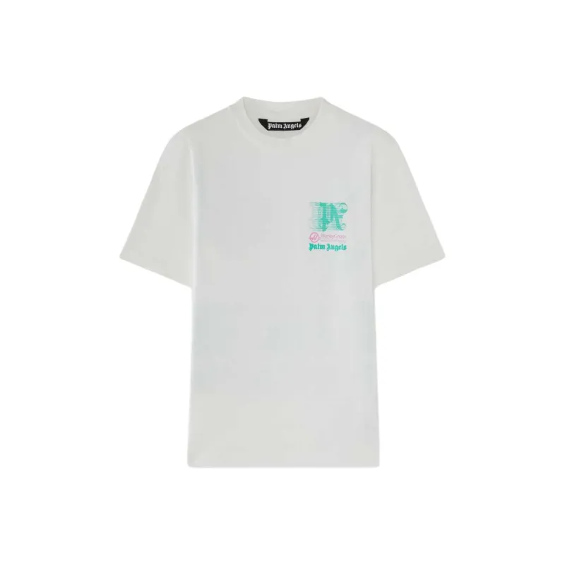 PALM ANGELS Miami MoneyGram Haas F1 Team T Shirt-0
