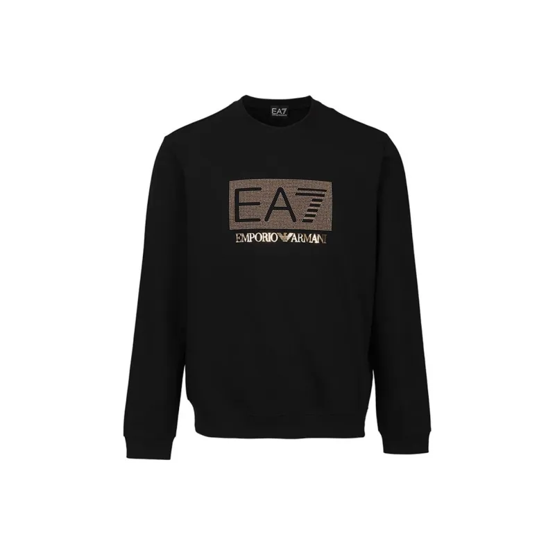 EMPORIO ARMANI EA7 Sweatshirts Men Black-0