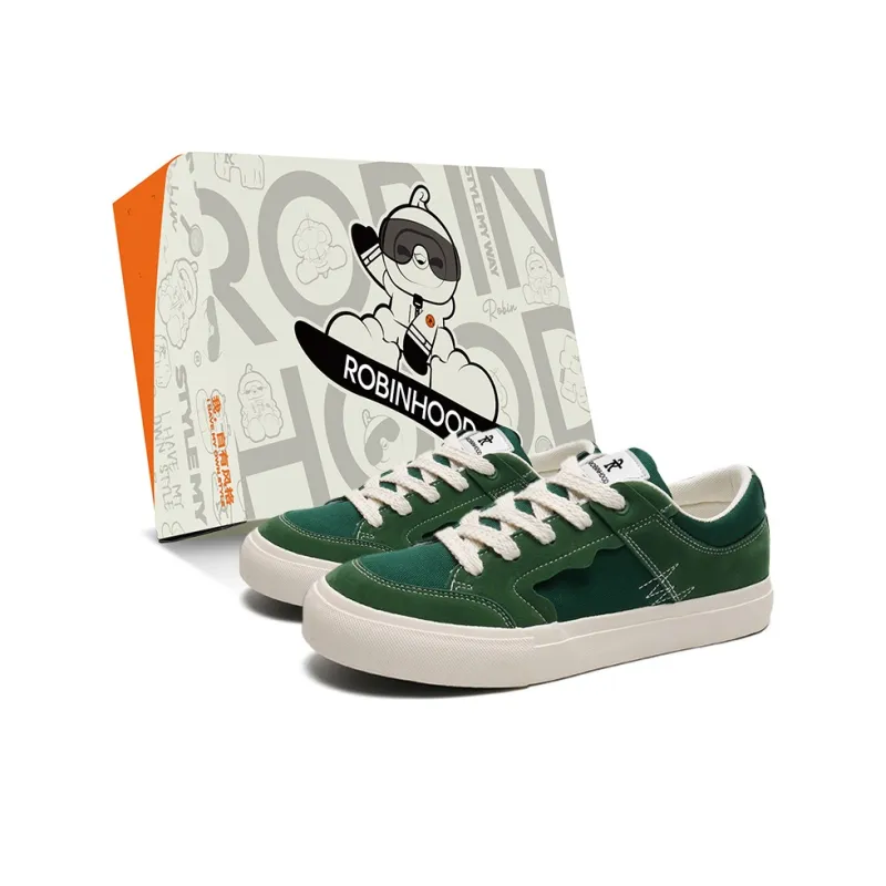 ROBINHOOD Coverage Slip Resistant Cushioning Abrasion Resistant Low Top Skateboard Shoes Men's-5