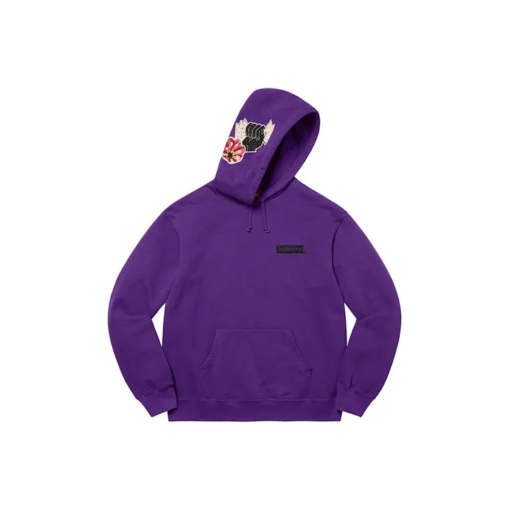 Supreme Instant High Patches Hooded Sweatshirt-6