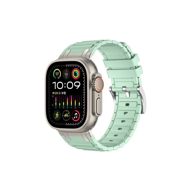 Vobafe Apple Compatibility Watch Band 38/40/41/42/44/45/46/49mm Silicone Material-5