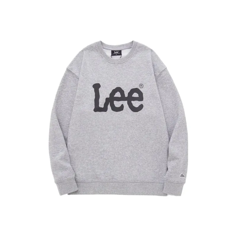 Lee Sweatshirts Unisex Gray-0