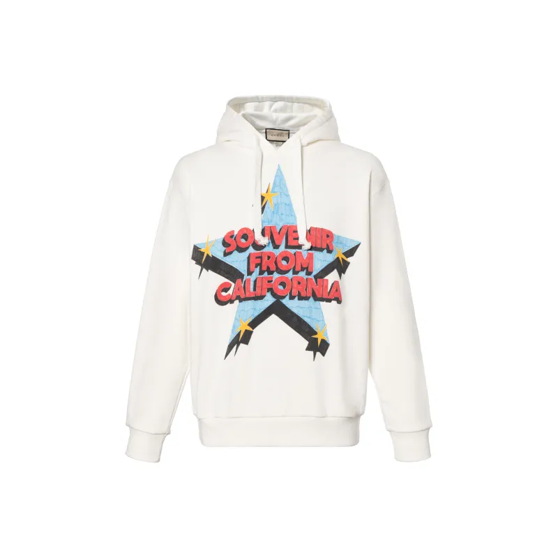 GUCCI Souvenir From California Printed Hoodie-0