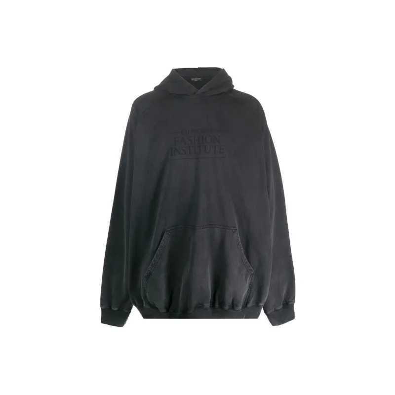 Balenciaga Fashion Institute Oversized Hoodie-0