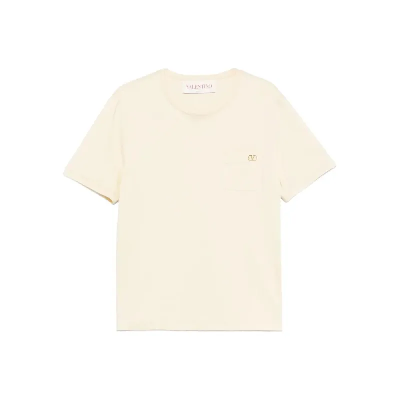 Valentino T Shirts Men Beige-0