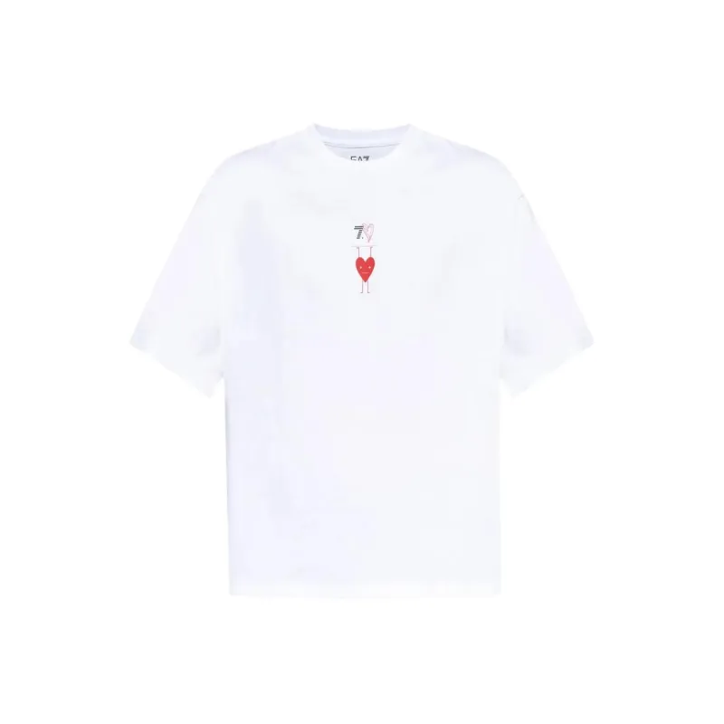 Ea7 EMPORIO ARMANI Cotton T shirt-0