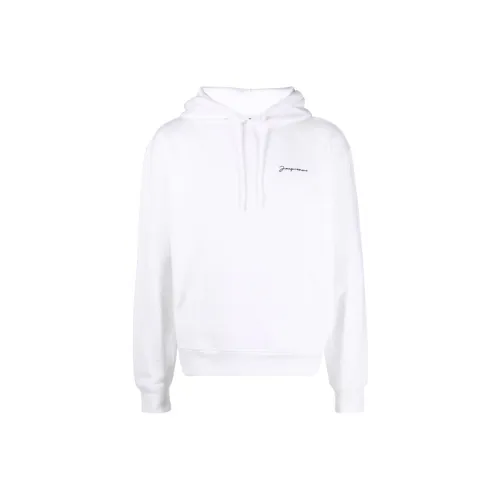 Jacquemus Le Sweatshirt Brode Embroidered Logo Hoodie