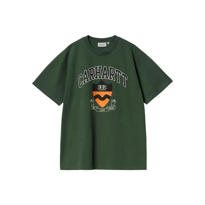 Carhartt WIP FW24 S/S Lazy Duck Academy T-Shirt T-Shirt Unisex Sycamore Green-0