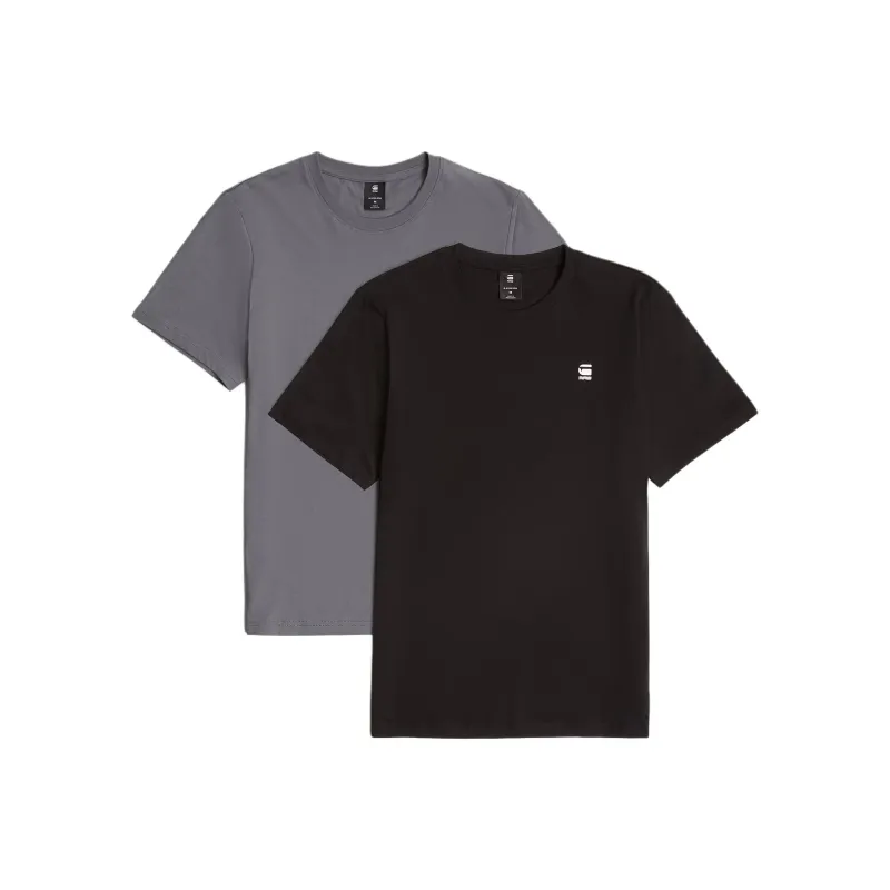 G STAR RAW T Shirt Men's 2 Pack Gray-0