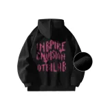 Black Hooded (Thickened and Fleece-Lined)